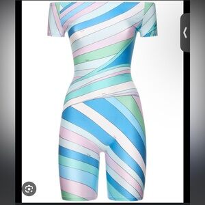 Emilio Pucci Women's Shiny Lycra Jumpsuit